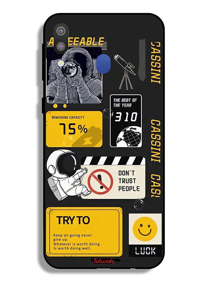 Samsung Galaxy M20 Protective Case Cover Astronaut Agreeable