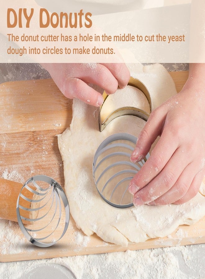 Rierdge Concha Cutter Mexican Bread Mold 4in - Stainless Steel Conchas Stamp for Kitchen Biscuits Bread - Image 5