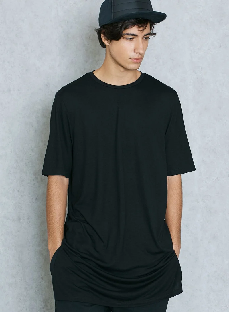 TOPMAN Super Longline T-Shirt