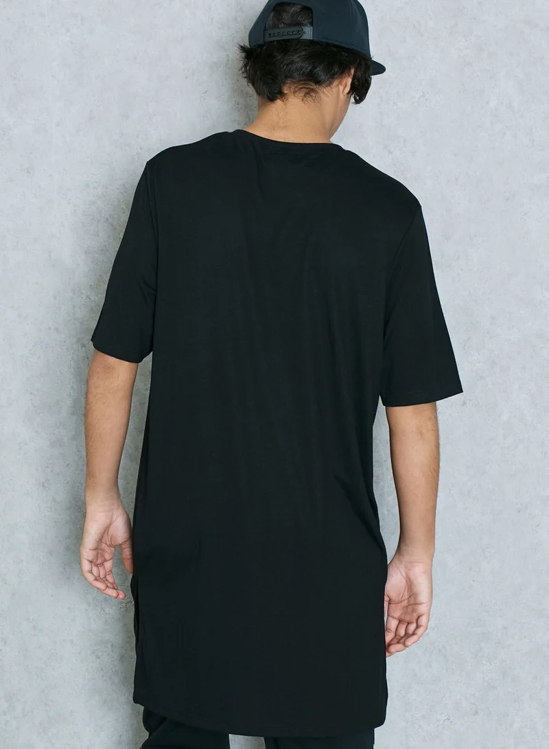 TOPMAN Super Longline T-Shirt