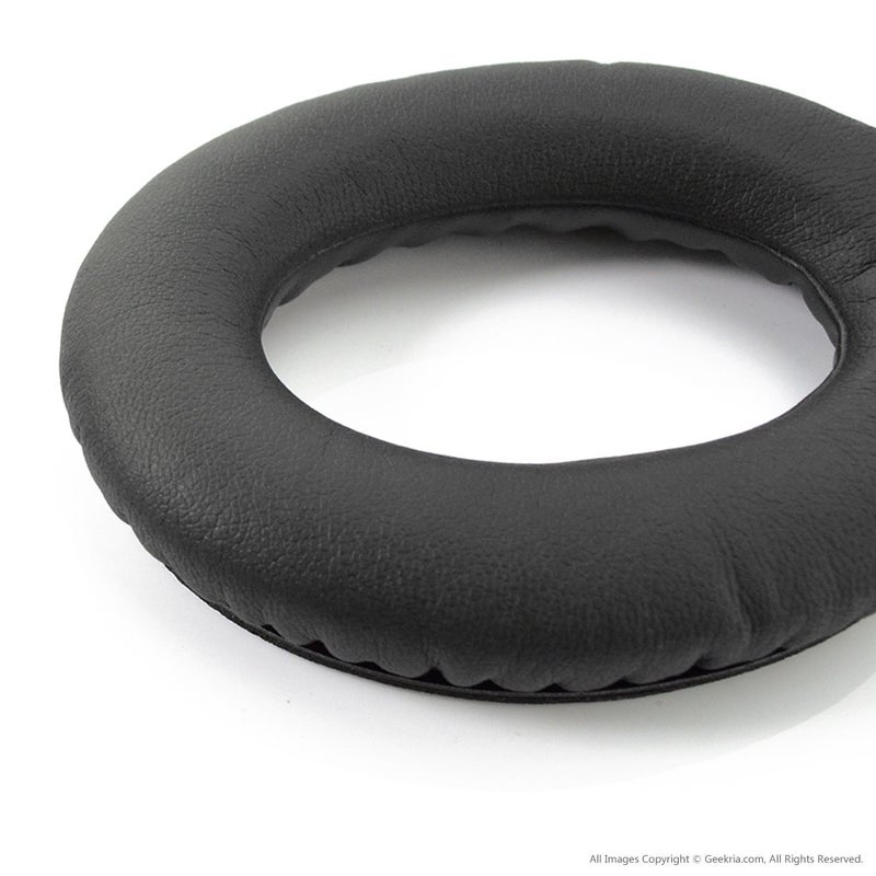 Geekria Geekria Replacement Ear Pads for Bose QuietComfort QC2, QC15 Headphone Replacement Ear Pad + Headband Cover/Ear Cushion/Ear Cups/Ear Cover/Earpads Repair Parts/Headband Protector (Black)  - Image 3