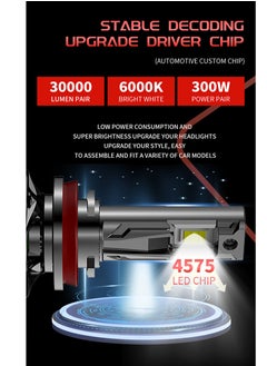 Tobys TF150 9005 2 Pieces 300W Original Tested LED Headlight Bulb Assembly 30000 Lumens 150W/Piece Xtreme Bright With Color Temperature 6500K - pzsku/Z2550B6B4FB045BDF6C18Z/45/_/1695806798/533f347e-f16d-4bed-a0b2-cf0bcceb1fda