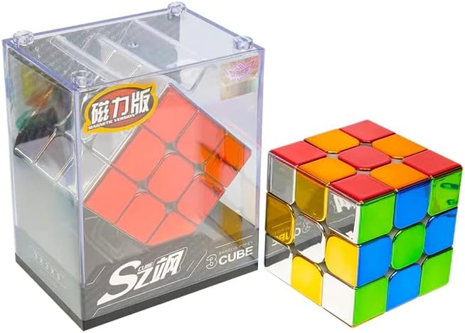 Cuberspeed Cyclone Boys Metallic 3x3 Magnetic Stickerless Magic Cube Puzzle Toys Cyclone Boys Metallic 3x3 M Speed Cube Magnetic Version - Image 4