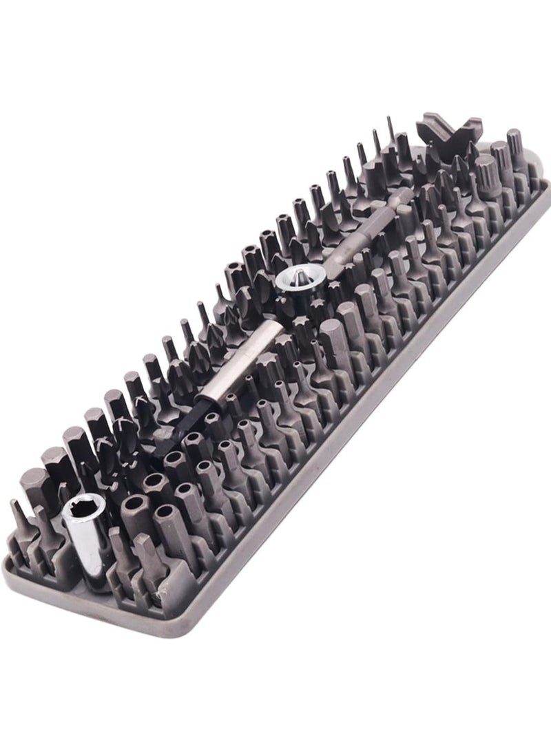 Boxer BOXERTOOL 100 piece Tamper Proof & Security Hex Bit Set 1/4" - Magnetic, Tamper Resistant, SAE Hex, Metric Hex and Star Bits - Torx, Spanner, and Tri-Wing - Compact All In One Bit Set  - Image 1