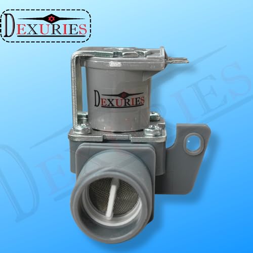 DEXURIES Brass Washing Machine INLET VALVE| FEED VALVE | Water Inlet Part For SAMSUNG Washing Machine 2 Pin 220/230V Match & Buy (Color - Grey) Pack Of 1 - Image 3