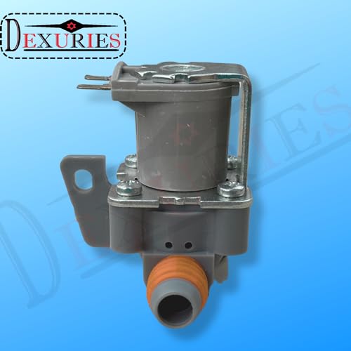 DEXURIES Brass Washing Machine INLET VALVE| FEED VALVE | Water Inlet Part For SAMSUNG Washing Machine 2 Pin 220/230V Match & Buy (Color - Grey) Pack Of 1 - Image 4