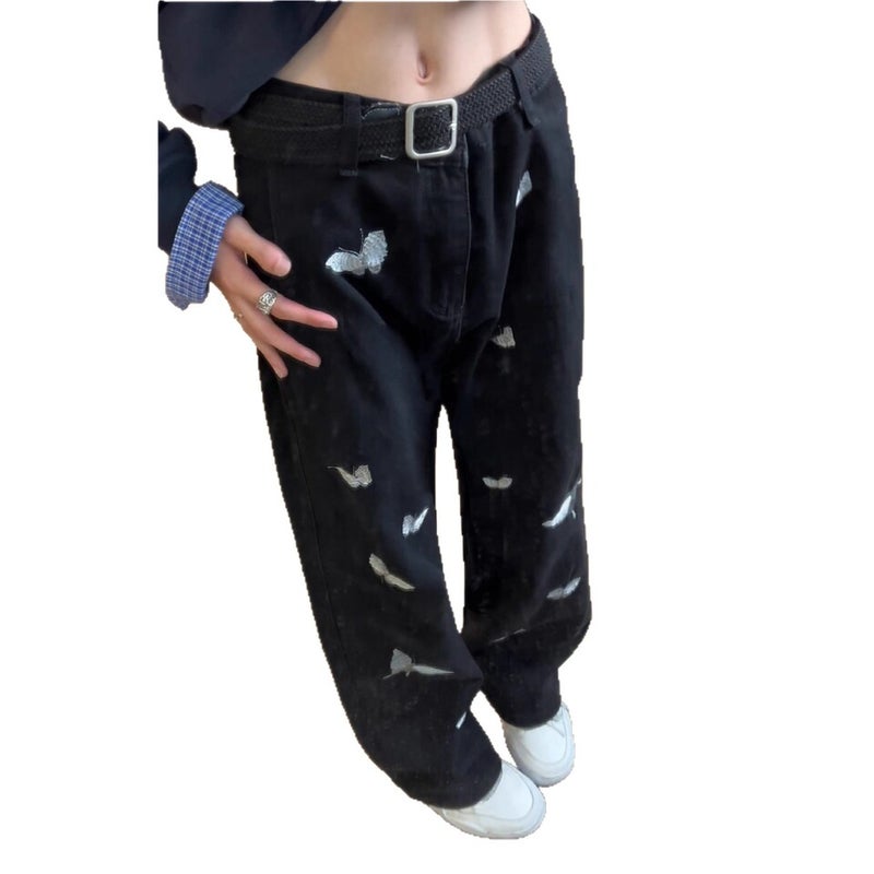 Unisex Casual Daily Denim Jeans - Image 5