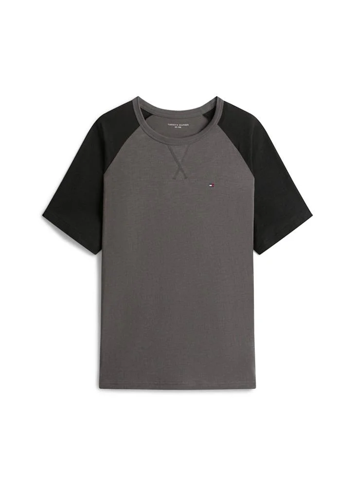 TOMMY HILFIGER  Essential Textured Jersey Shorts Pyjama Set for Men | Best Price UAE