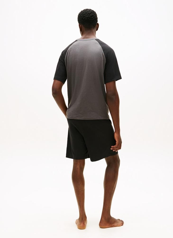 TOMMY HILFIGER Essential Textured Jersey Shorts Pyjama Set - Image 2