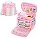GRAOSO Carrying Case Compatible with Little Tikes Story Dream Machine Books Starter Set Toy Storage Bag with Handle and Shoulder Strap for Storybook Character Accessories Pink Bag Only Patented Design - Image 3