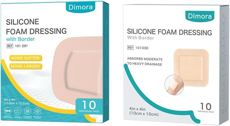 Dimora Silicone Foam Dressing  Ultra Soft Silicone Foam Dressing - Image 1