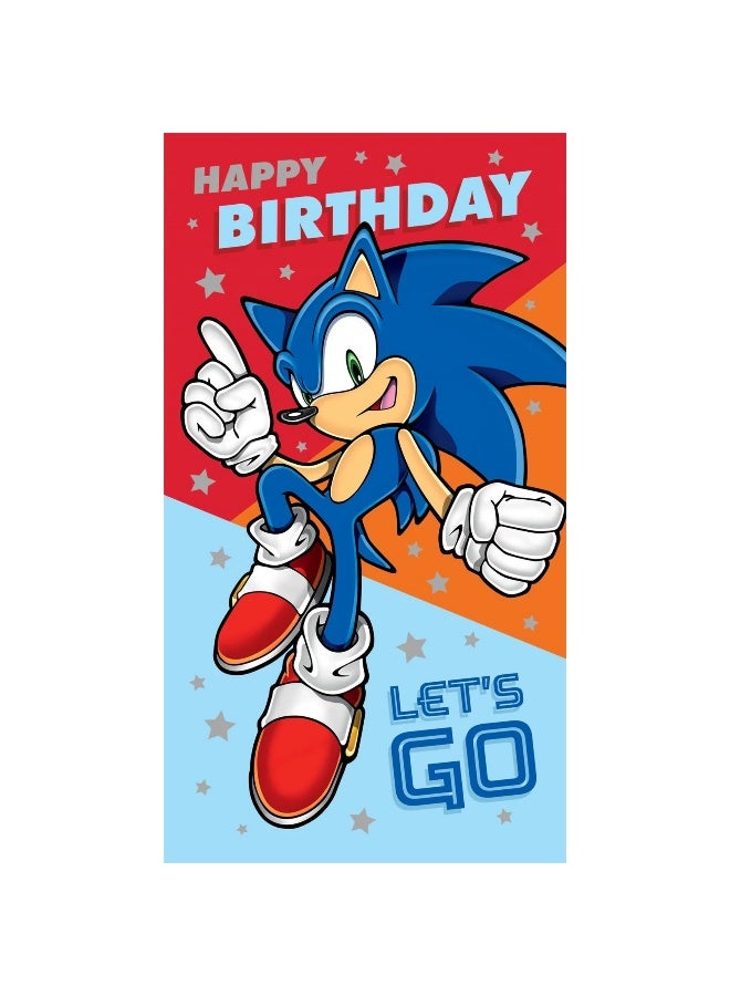 Danilo Sonic the Hedgehog Birthday Card