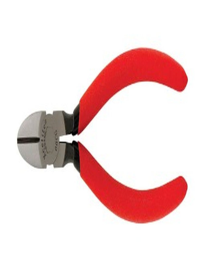 Xcelite 66NCGV Forged Alloy Steel All-purpose Side Cutting Pliers, Oval Head, Diagonal, Standard Jaw, 6" Length, 27/32" Jaw Length, Red Cushion Grip Handle, Carded - Image 3