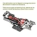 RampCrab Carbon Fiber Chassis Kit for SCX24 7 Angled Skid LCG Chassis Kit for Axial SCX24 C10 Upgrade Parts JLU Bronco Deadbolt - Image 4
