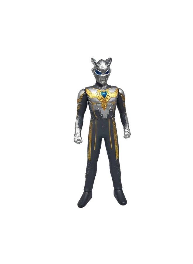 23cm Children's Soft Rubber Toy Multi-style Ultraman Degas Boy's Birthday Gift Sailor Toy Soft Rubber Doll-Color:13. Brilliant Sero - Image 1