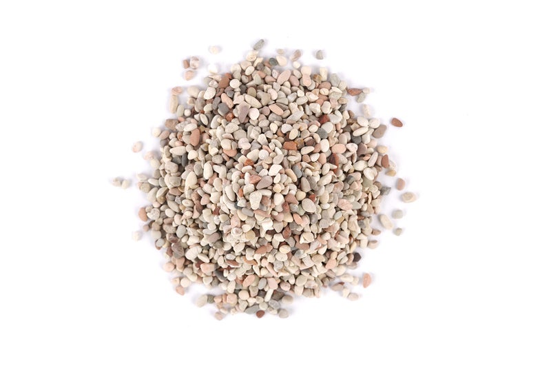 LANDEN Betanu Aquascape Sand for Aquarium Landscape, Natural Cosmetic Gravel, Granite Sand, Fish Tank Decorative Sand, Coarse Sand for Plants, Small Pea Gravel, Light Colored Gravel 3-5mm 2L (7lbs) - Image 3