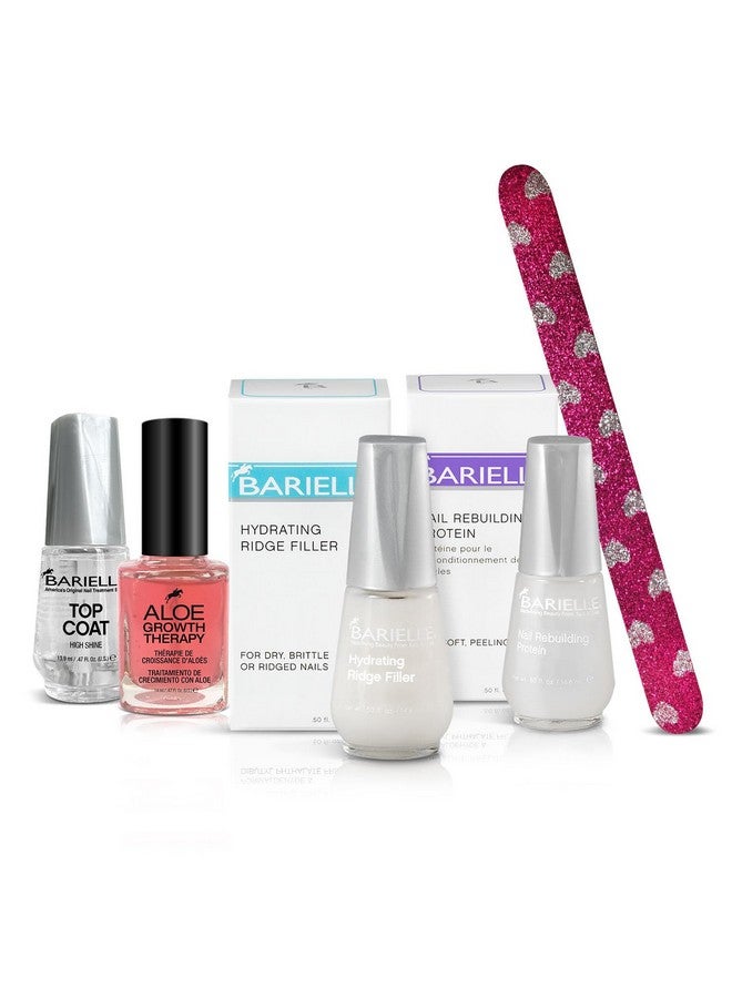 BARIELLE Nails Of Steel Bundle 5Pc Nail Care Kit - Image 1