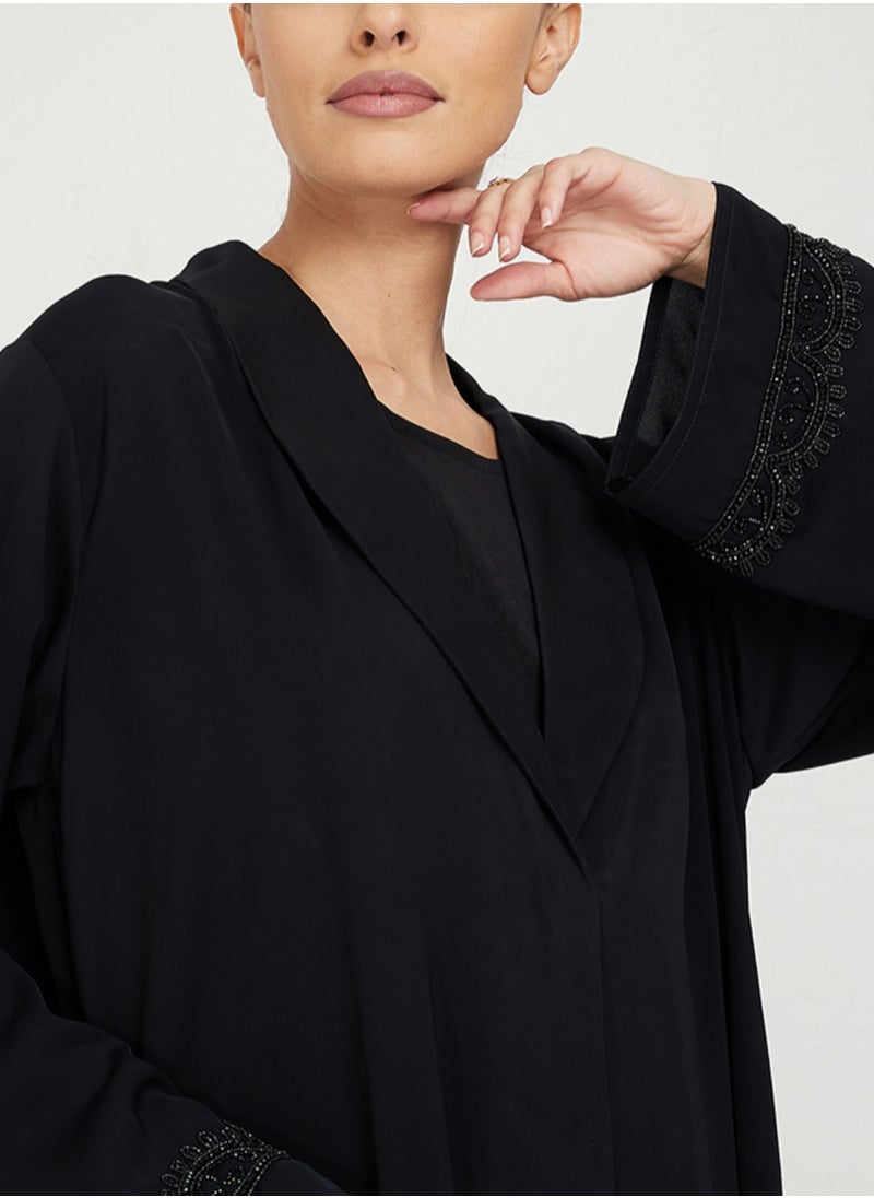 Rosette Abaya - Flowing Beauty Abaya - Image 1