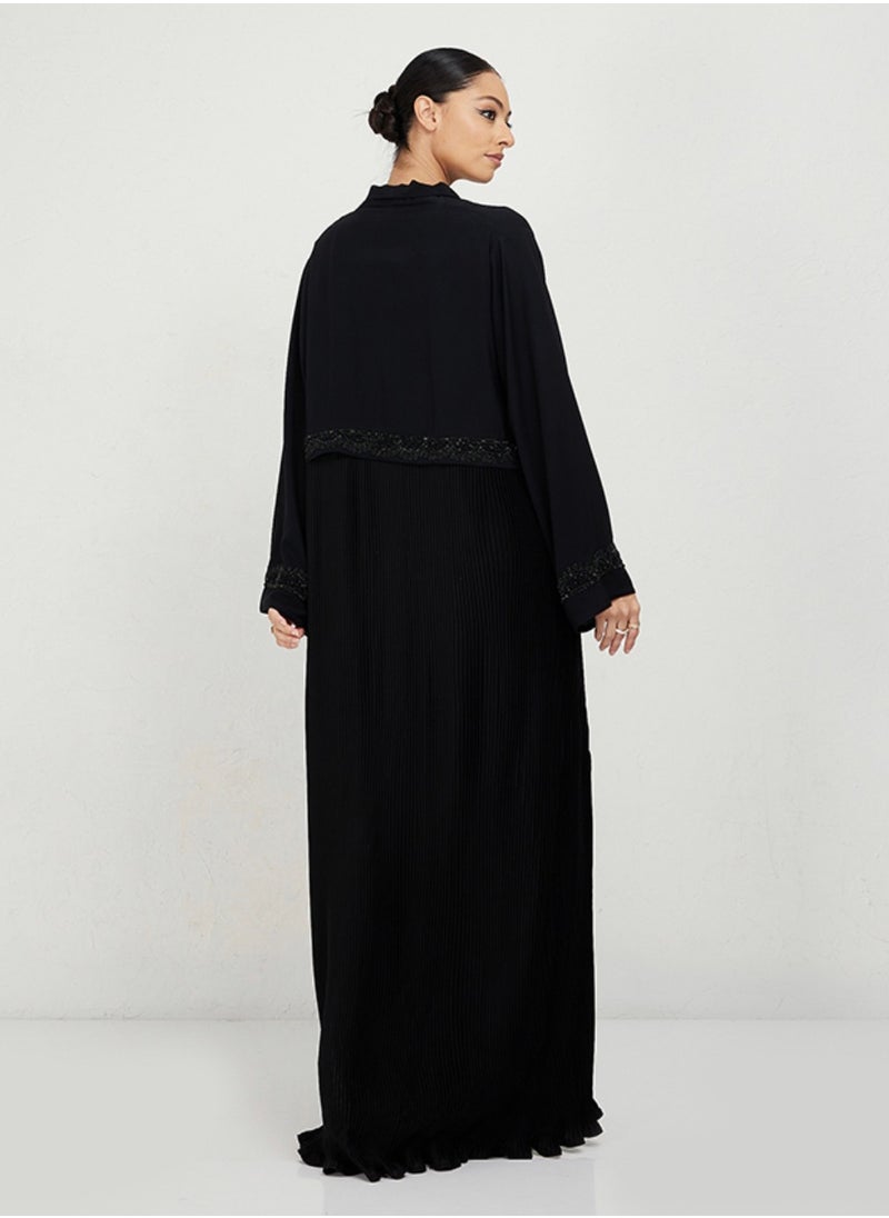 Rosette Abaya - Flowing Beauty Abaya - Image 1