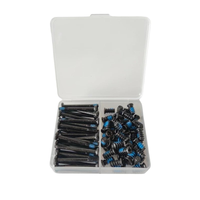 Easycargo Case Fan Screws, AIO Cooler Fan Screws, Nylon Self Locking Screws, 30mm unc 6-32 fan screw Long + PC Case Fan Screws 10mm, Radiator Fan Screws for 60mm 80mm 90mm 92mm 120mm 140mm 240mm 360mm - Image 2