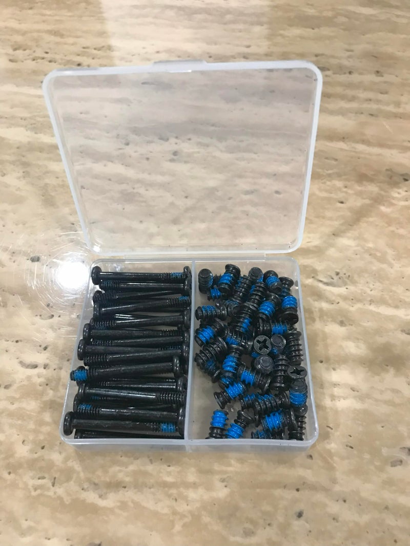 Easycargo Case Fan Screws, AIO Cooler Fan Screws, Nylon Self Locking Screws, 30mm unc 6-32 fan screw Long + PC Case Fan Screws 10mm, Radiator Fan Screws for 60mm 80mm 90mm 92mm 120mm 140mm 240mm 360mm - Image 3