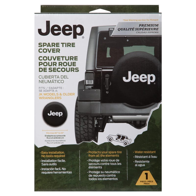 Plasticolor 000793R01 Jeep Premium Spare Tire Cover - Image 2