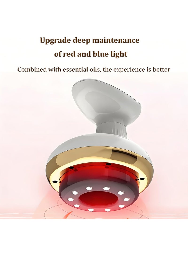 Vacuvia for Cellulite Machine with LED Light & Vibration, 9 Adjustable Suction Levels for Arms, Legs, Abdomen & Back, Rechargeable Handheld Body Massager for Skin Firming & Deep Relaxation - Image 2