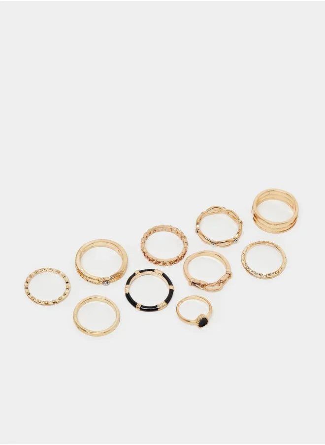 Styli Set of 10 - Textured Rings