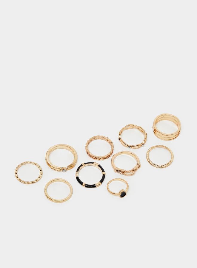 Styli Set of 10 - Textured Rings  - Image 2