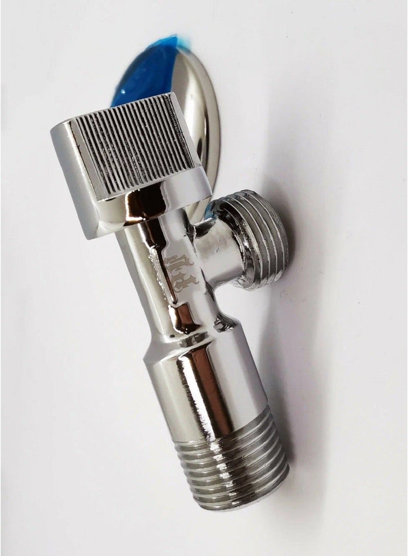 Two-piece L-shaped angle valve allows for easy installation and use, while providing effective water isolation. - Image 2