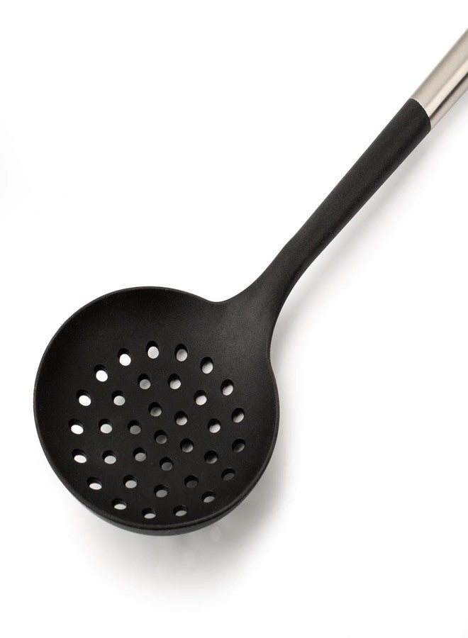 ARCOS Professional Skimmer. Stainless Steel Handle and Body. Heat Resistant up to 240ºC. Dishwasher Safe. Black Color - Image 3