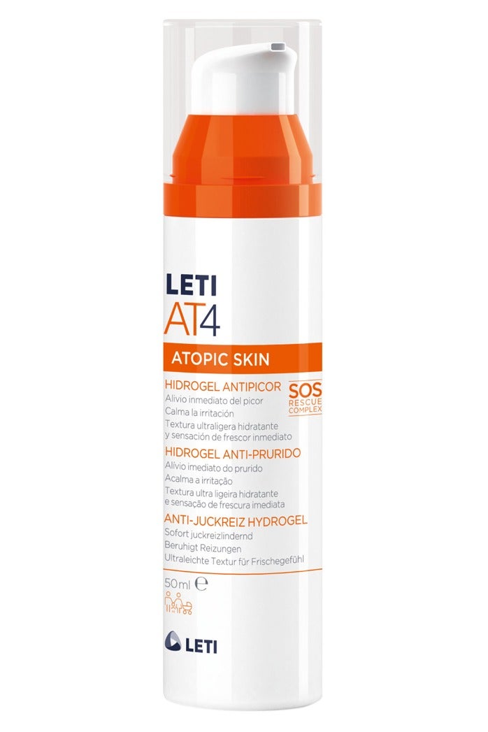 Leti Letiat4 Atopic Skin Hidrogel Anti-Itch 50ml - Image 1