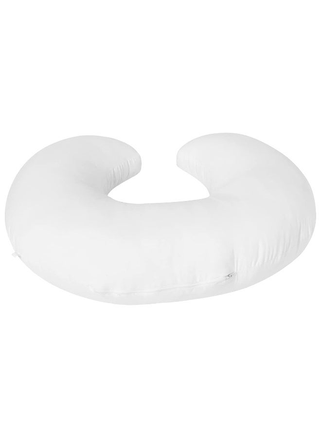 Aullar Nursing Pillow and Positioner with Cover for Breastfeeding and Bottle Feeding, Propping Baby, Tummy Time, Baby Sitting Support, Awake-Time Support (Pillow Only, 22" x 17.7" x 5.9") - Image 5