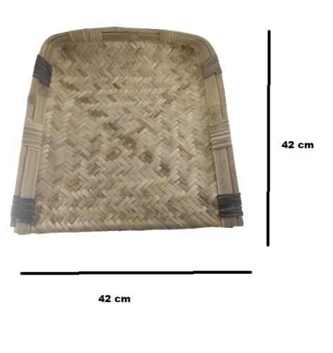 advancedestore Plain Bamboo SoopSupMuramMoram for Chhath Puja and Kitchen 42cm42cm 1 - Image 3