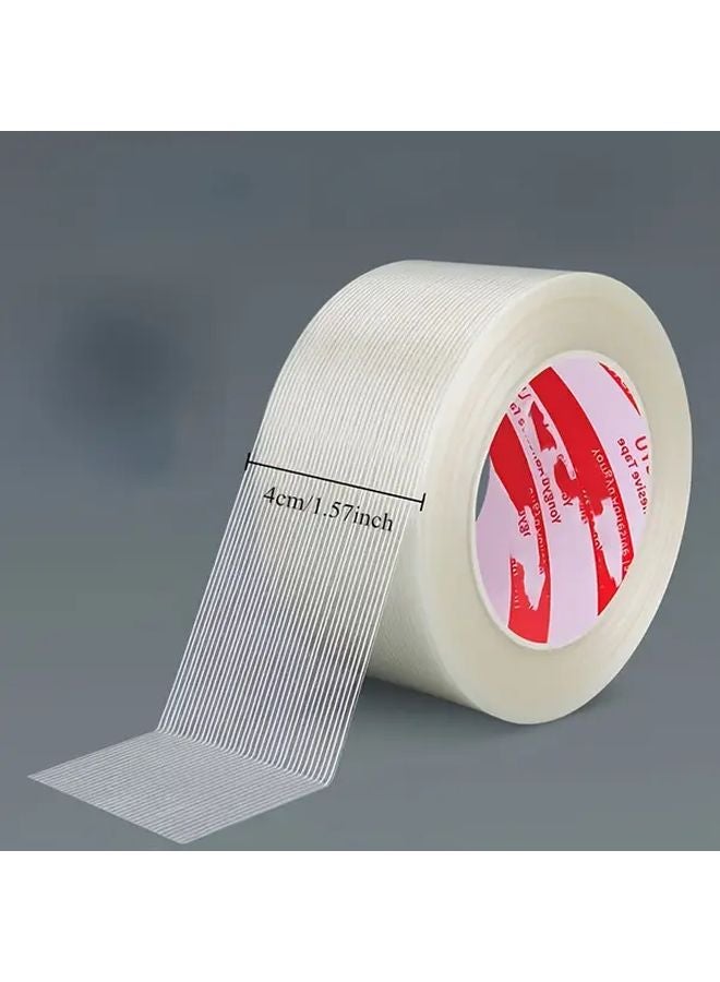 High Temperature Glass Fiber Insulation Tape 25m Single Sided Adhesive For Lithium Battery Packs - Image 1