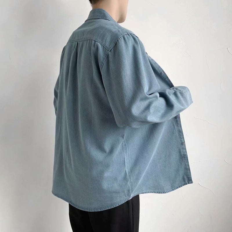 Spring Denim Jacket Men'S Korean-Style Fashion Brand Youth Casual Work Jacket Handsome All-Match Boys - Image 5