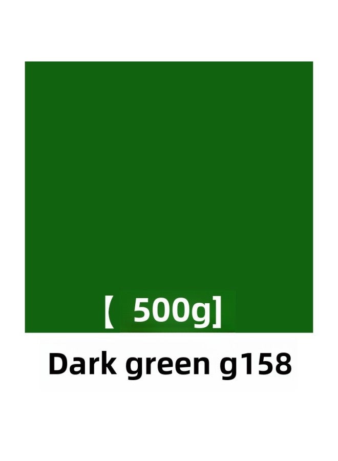Soft Clay 500g Children's Handmade Diy Toys Colored Clay Clay Handmade Primary School Students Special Safe And Non-toxic-Color:Dark Green 500g (G158)  - Image 1