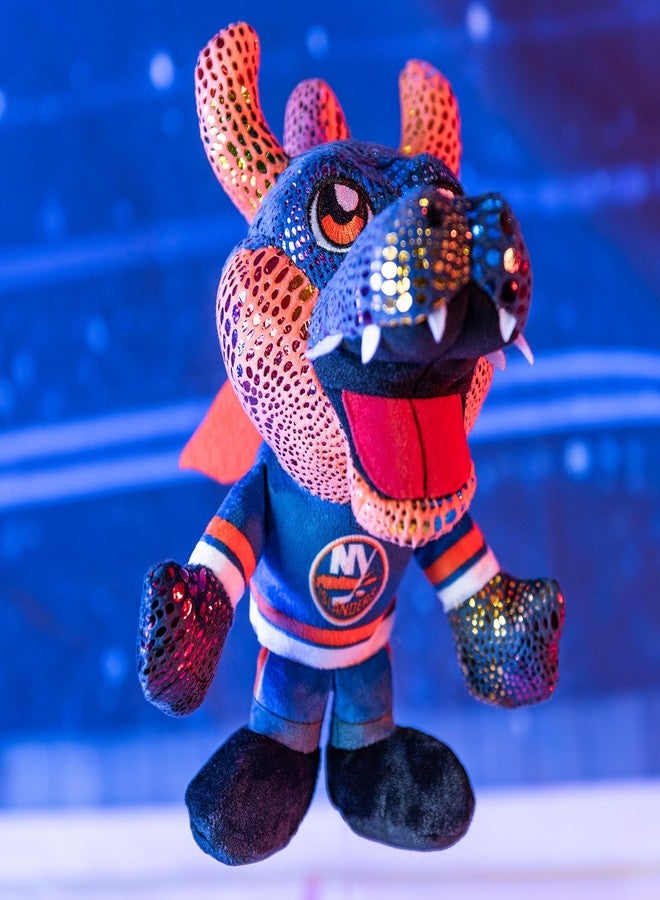 Bleacher Creatures New York Islanders Sparky Mascot 8" Kuricha Sitting Plush Toy with Metallic Holographic Finish - Official NHL Licensed Collectible - Image 2