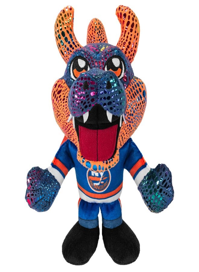 Bleacher Creatures New York Islanders Sparky Mascot 8" Kuricha Sitting Plush Toy with Metallic Holographic Finish - Official NHL Licensed Collectible - Image 1