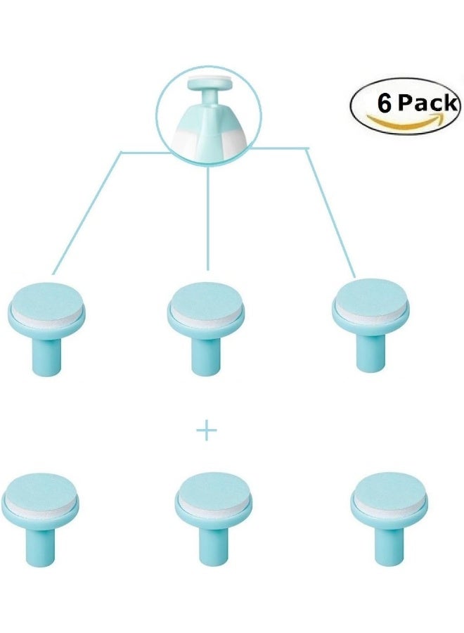 Jaybva Almohadillas de repuesto para cortador de uÃ±as de bebÃ©, 6 unidades - Image 5