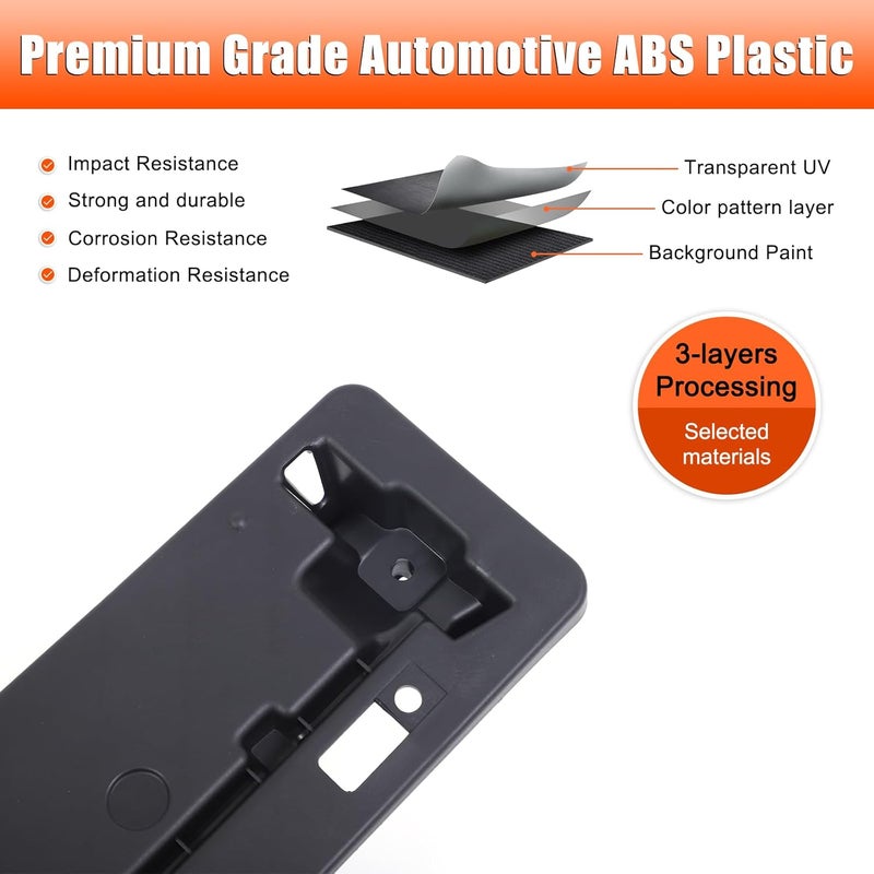 Sekhyna License Plate Frame Bracket for Lexus RX 350/450H/350L/450hL (2016-2019) - No Drill Front Bumper Holder - Image 2