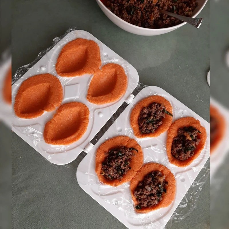 5 دي ام 4 Pieces Practical Meatball Making Apparatus