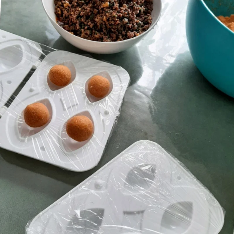 5 دي ام 4 Pieces Practical Meatball Making Apparatus