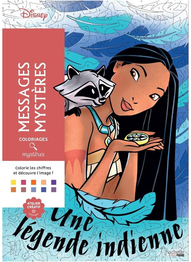 Coloriages mystères Disney - Messages mystères  - Image 1