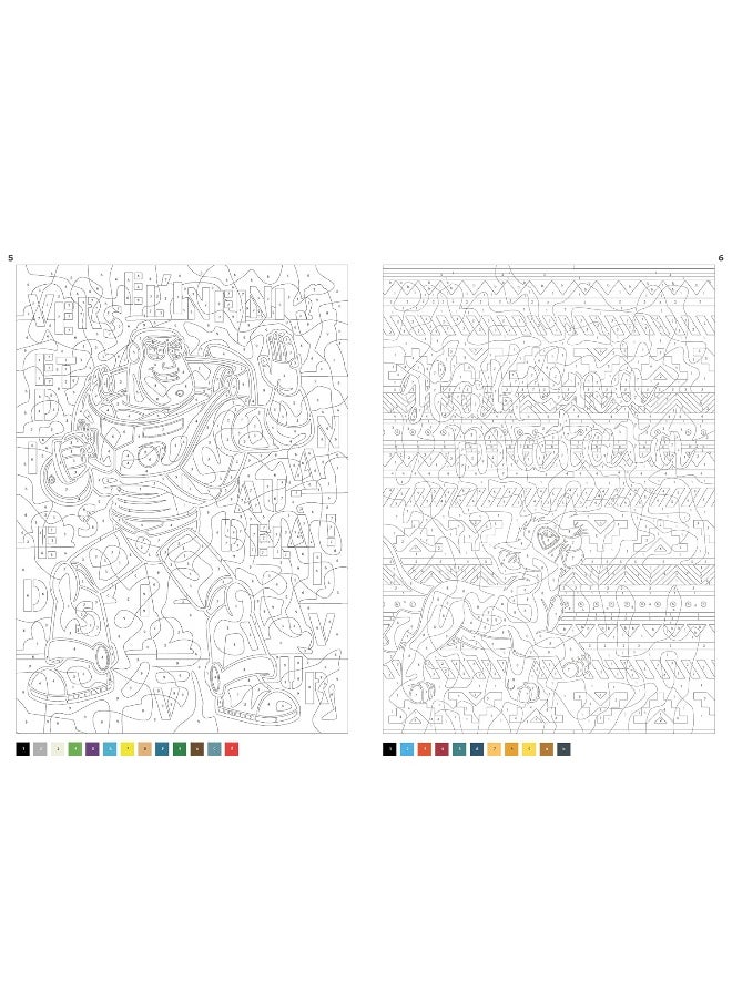 Coloriages mystères Disney - Messages mystères  - Image 3