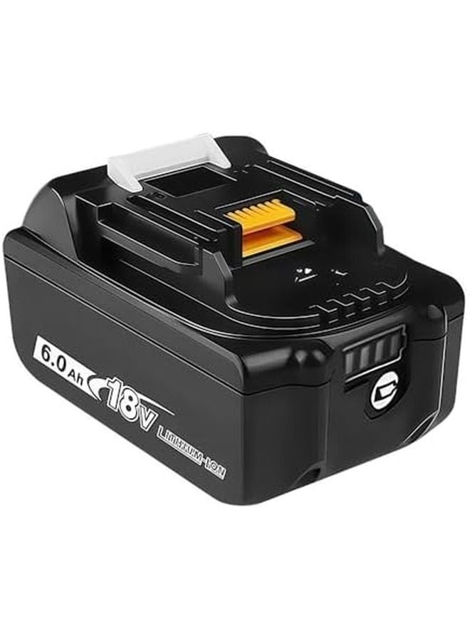 18V 6 0Ah High Capacity Rechargeable Battery Compatible with BL1830 BL1830B BL1840 BL1840B BL1850 BL1850B Power Tools 6AhX1 10C - Image 2