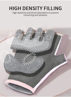 GROIC Weavke Gloves are All Protected, Gym Exercise Gloves, Refers to Joint Weight Weightless Gloves, Riding Gloves Silicone Shockproof Sports Gloves, Sports Protective Supplies  - Image 3