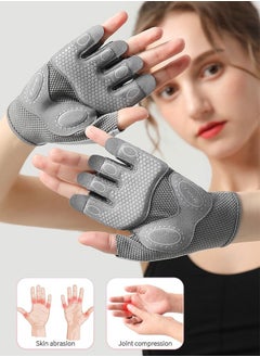 GROIC Weavke Gloves are All Protected, Gym Exercise Gloves, Refers to Joint Weight Weightless Gloves, Riding Gloves Silicone Shockproof Sports Gloves, Sports Protective Supplies  - Image 5