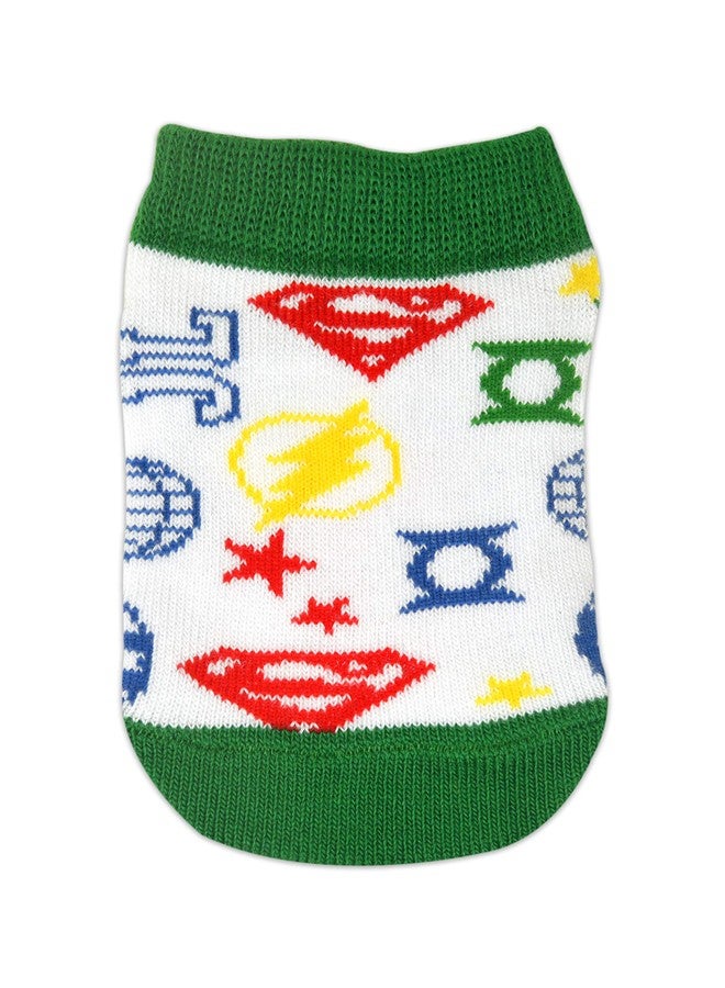 Justice League Unisex's Cotton Ankle Socks (Pack of 3) (JL-KDB-LC-09_Multicolour_2-4 Years) - Image 3