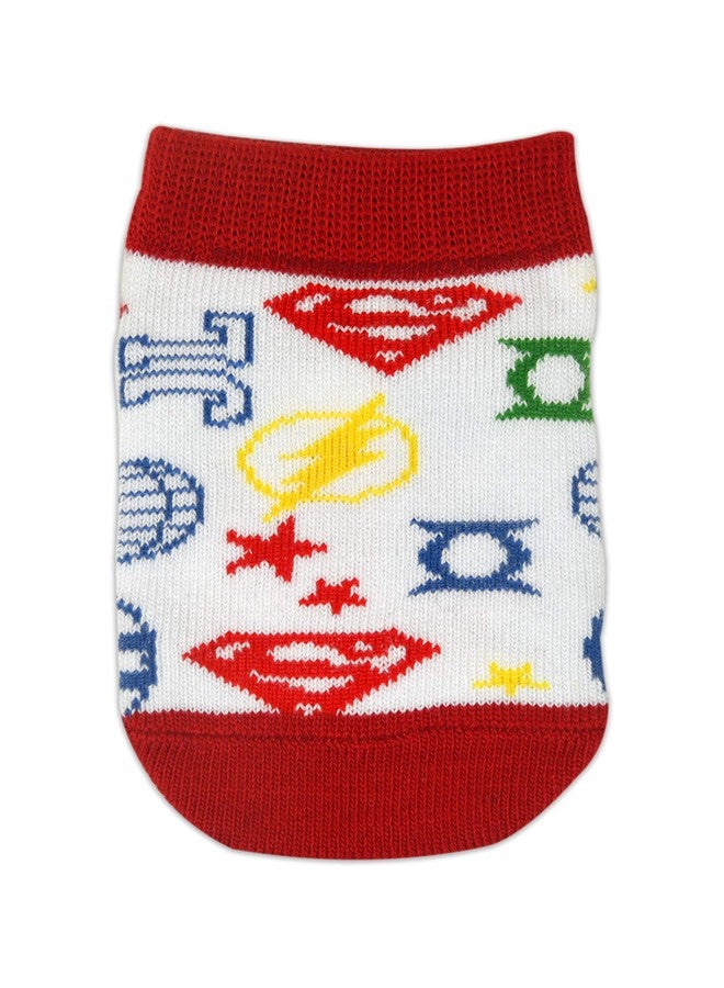 Justice League Unisex's Cotton Ankle Socks (Pack of 3) (JL-KDB-LC-09_Multicolour_2-4 Years) - Image 2